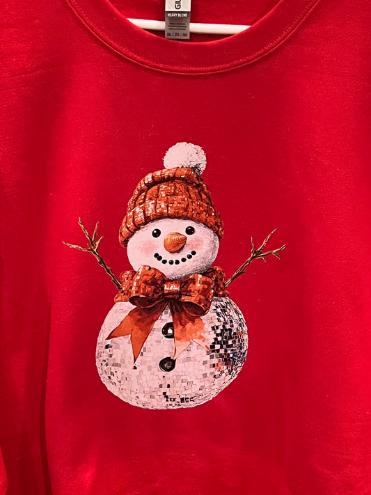 Holiday Snowpal Disco Ball Sweatshirt