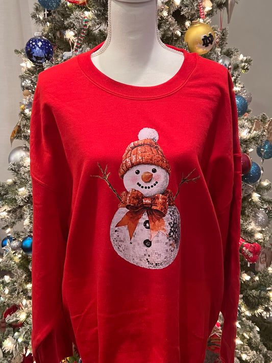 Holiday Snowpal Disco Ball Sweatshirt