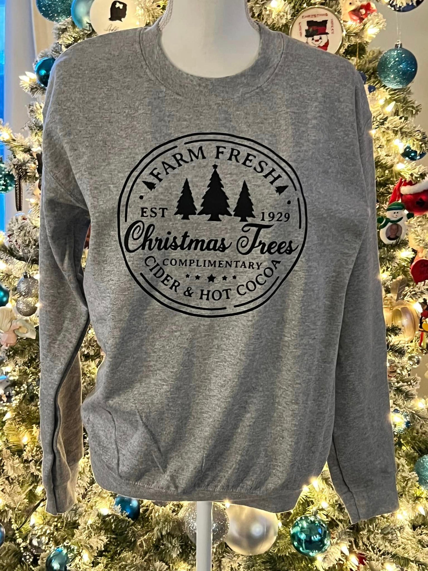 Farm Fresh Christmas Trees Sweatshirt